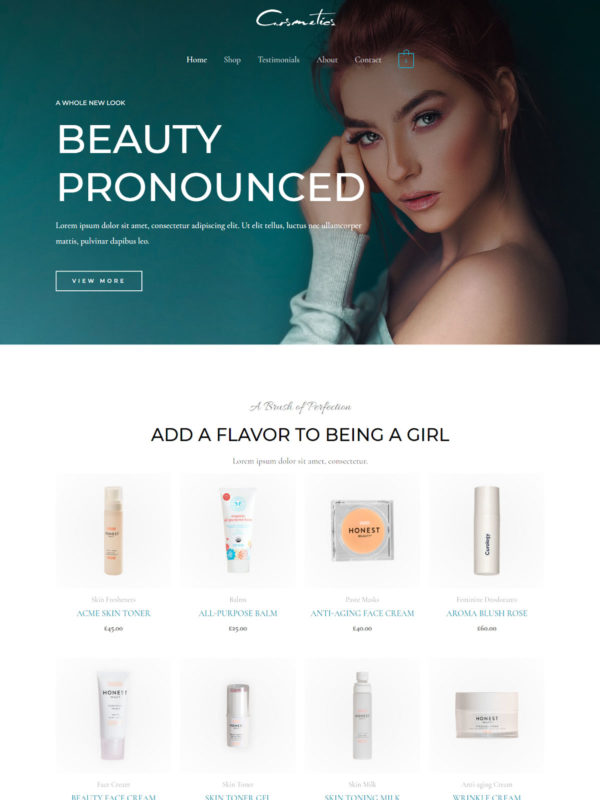 cosmetics-store-01-homepage-zitengine-ecommerce-website